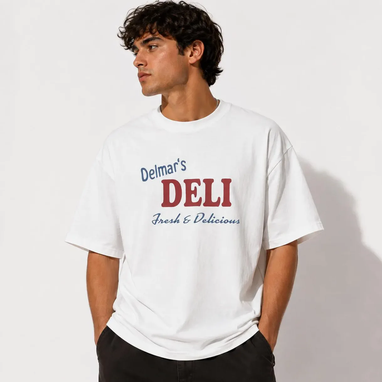 Spider-Man Delmar’s Deli Shirt — Tom Holland MCU Spider-Man Delmar's Deli Shirt — Tom Holland MCU