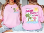 Sunshine State of Mind Flamingo Shirt