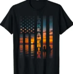 "Take America" Patriotic Sunset Shirt