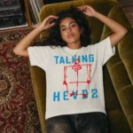 Talking Heads 2 Vintage David Byrne Suit Retro Shirt