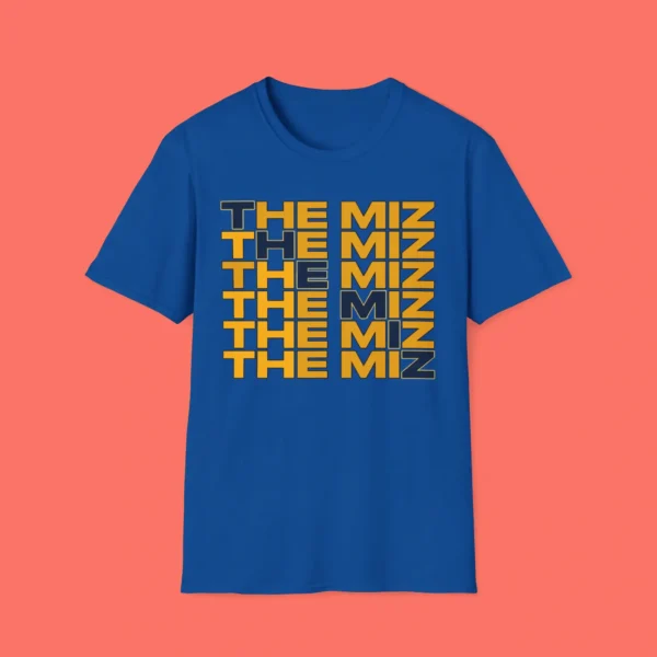 The Miz Stacked Text Graphic Shirt for Wrestling Fans