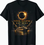 Total Eclipse at Sea 2026 Balearic Eclipse Cruise Shirt