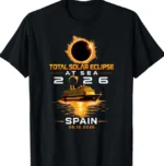Total Solar Eclipse At Sea 2026 Spain Cruise Shirt