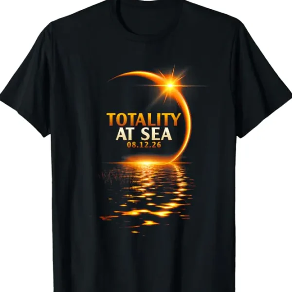 Totality At Sea — Total Solar Eclipse Cruise Shirt