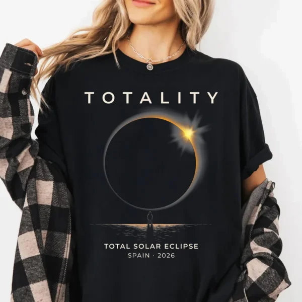 Totality: Total Solar Eclipse 2026 Shirt