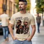USHER X CHRIS BROWN R&B Tour Concert Graphic Shirt