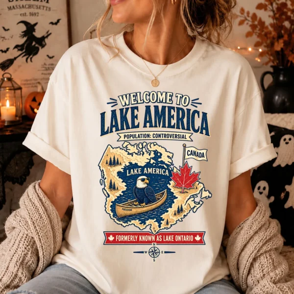 Welcome to Lake America Political Satire Shirt