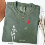Well, shit... Dark Comedy Skeleton Halloween Shirt