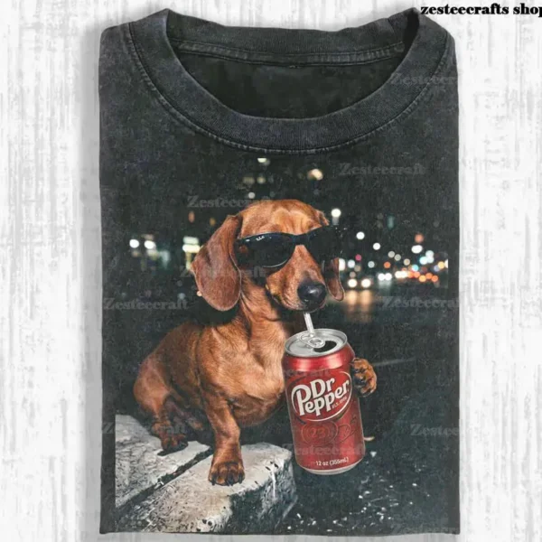 What Da Dog Doin' Sweatshirt — Funny Dachshund