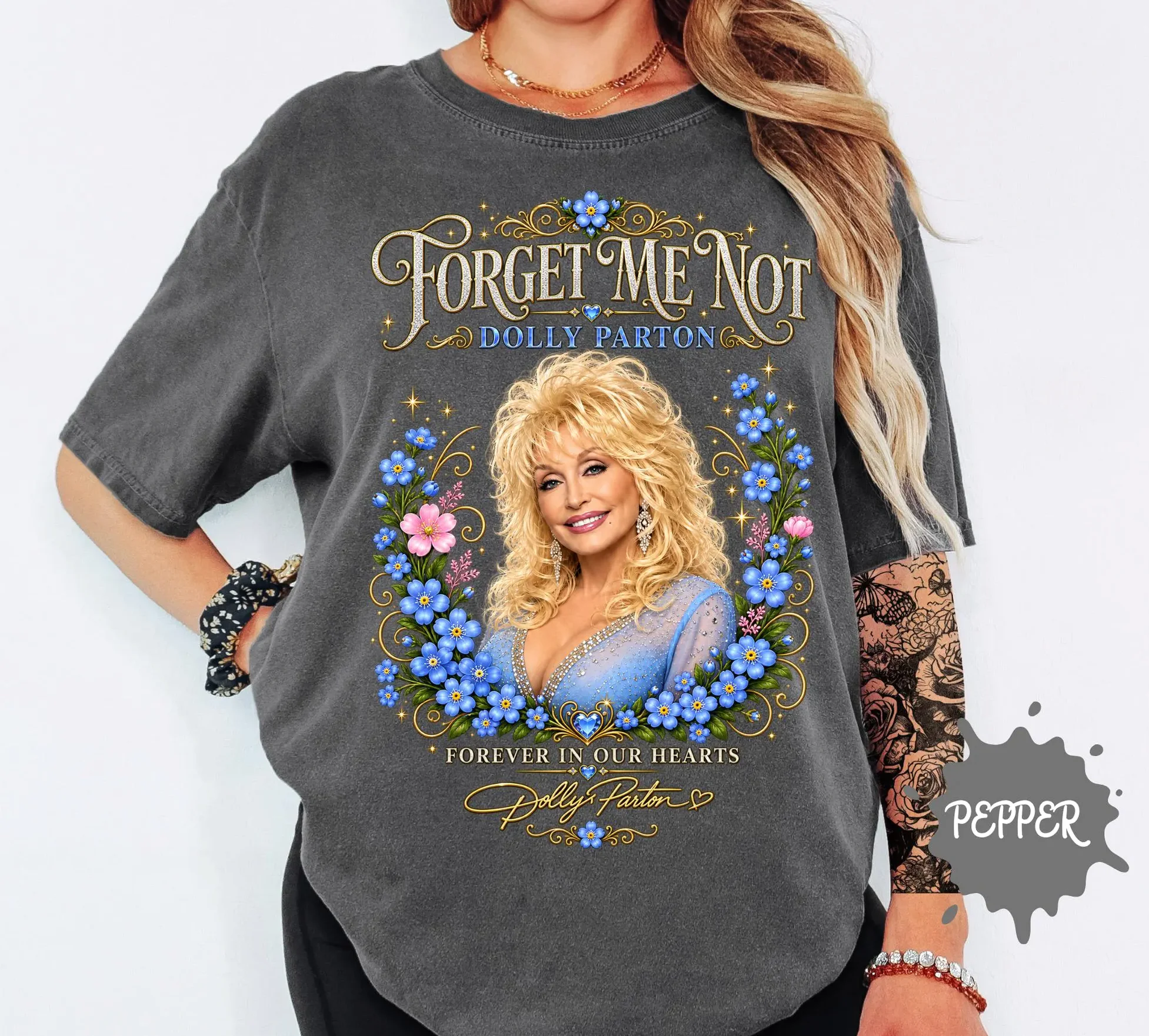 Why “Forget Me Not” Matters: A Retro Country Music Tribute Shirt Why "Forget Me Not" Matters: A Retro Country Music Tribute Shirt