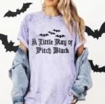 A Little Ray of Pitch Black — Dark Halloween Shirt