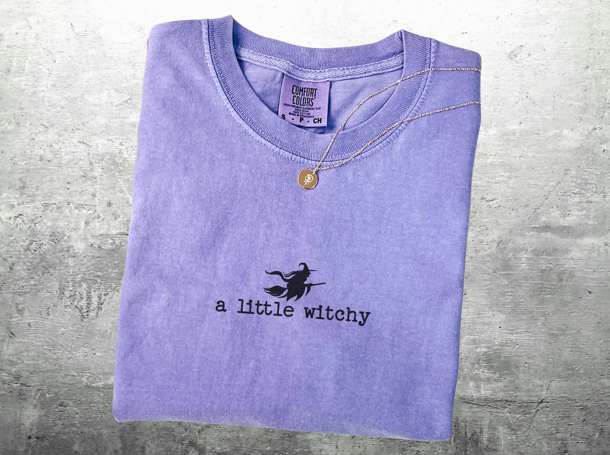 A Little Witchy Oversized Spooky Season Halloween Shirt A Little Witchy Oversized Spooky Season Halloween Shirt