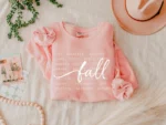Autumn Comfort Colors Women's Thanksgiving Sweatshirt