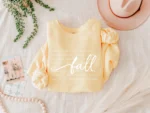 Autumn Comfort Colors Women's Thanksgiving Sweatshirt