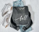 Autumn Comfort Colors Women's Thanksgiving Sweatshirt