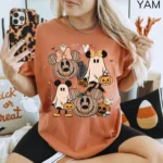 "Boo to You Spooky Season" Mickey Minnie Halloween Shirt