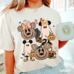 "Boo to You Spooky Season" Mickey Minnie Halloween Shirt