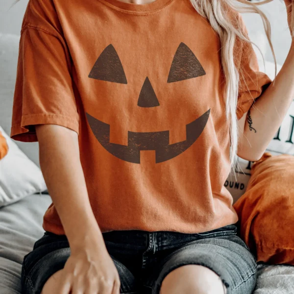 Classic Jack O Lantern Pumpkin Face Shirt