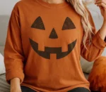 Classic Jack O Lantern Pumpkin Face Shirt
