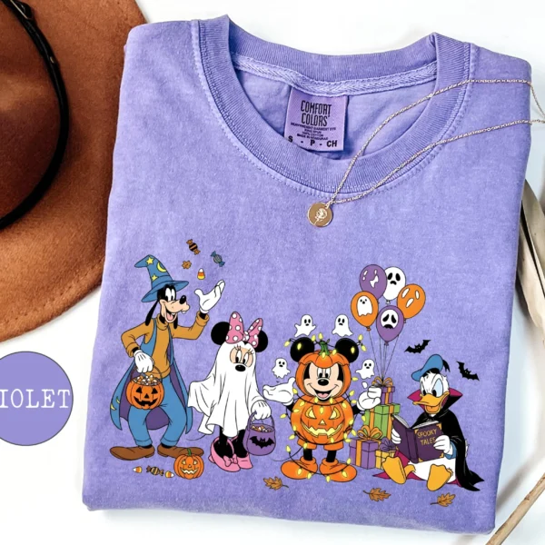 Coquette Bow Mickey & Friends Not So Scary Shirt