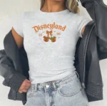 Disneyland Est. 1955 Halloween Minnie Pumpkin Baby Tee