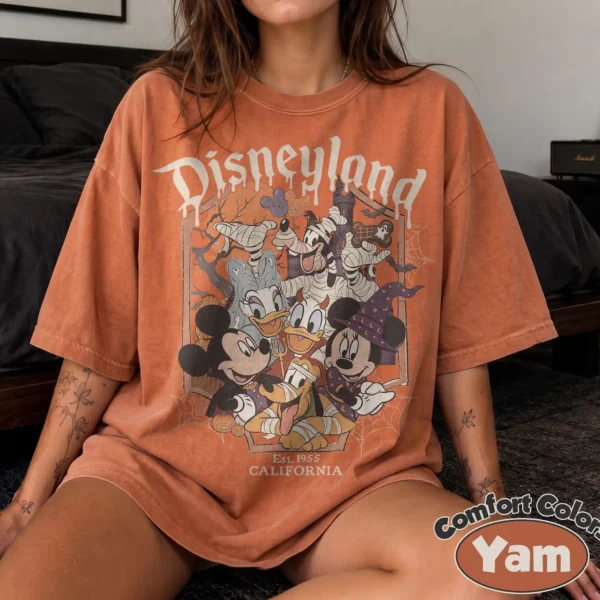 Disneyland Halloween Mickey & Friends Spooky Shirt