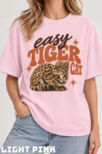 Easy Tiger Cat Retro Vintage Shirt