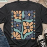 "FCK AFD" Anti-Fascist Floral Shirt