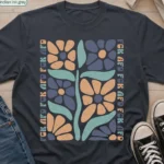"FCK AFD" Anti-Fascist Floral Shirt