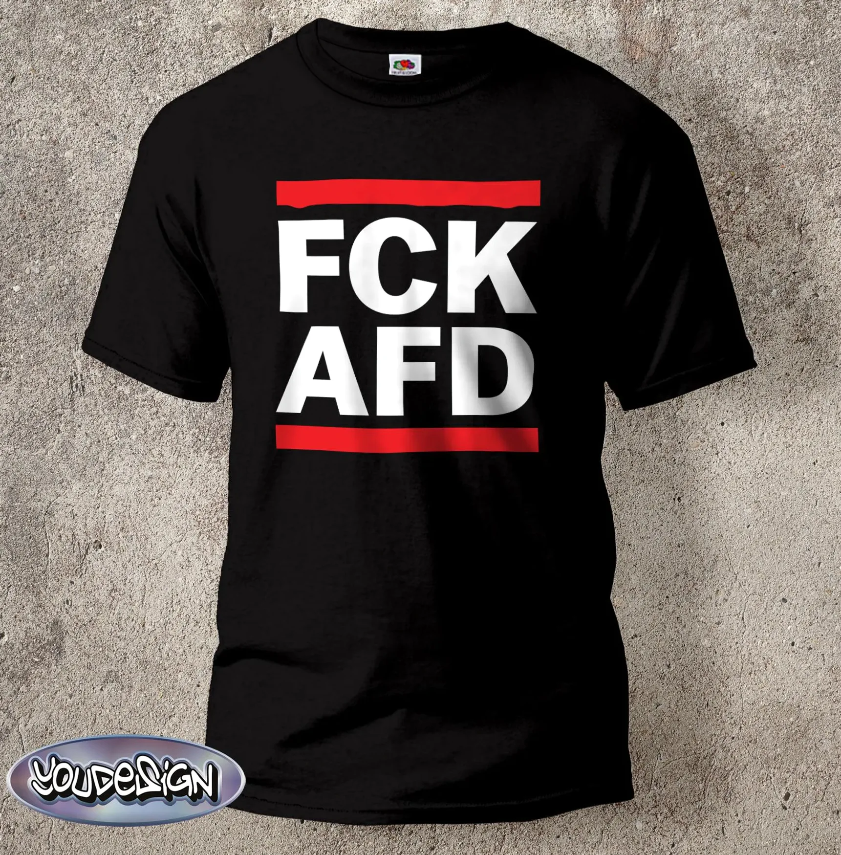 FCK AFD Shirt — Anti-Racism Antifascist Statement FCK AFD Shirt — Anti-Racism Antifascist Statement
