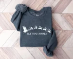 Gandalf's "Fly You Fools" Christmas Fantasy Sweatshirt