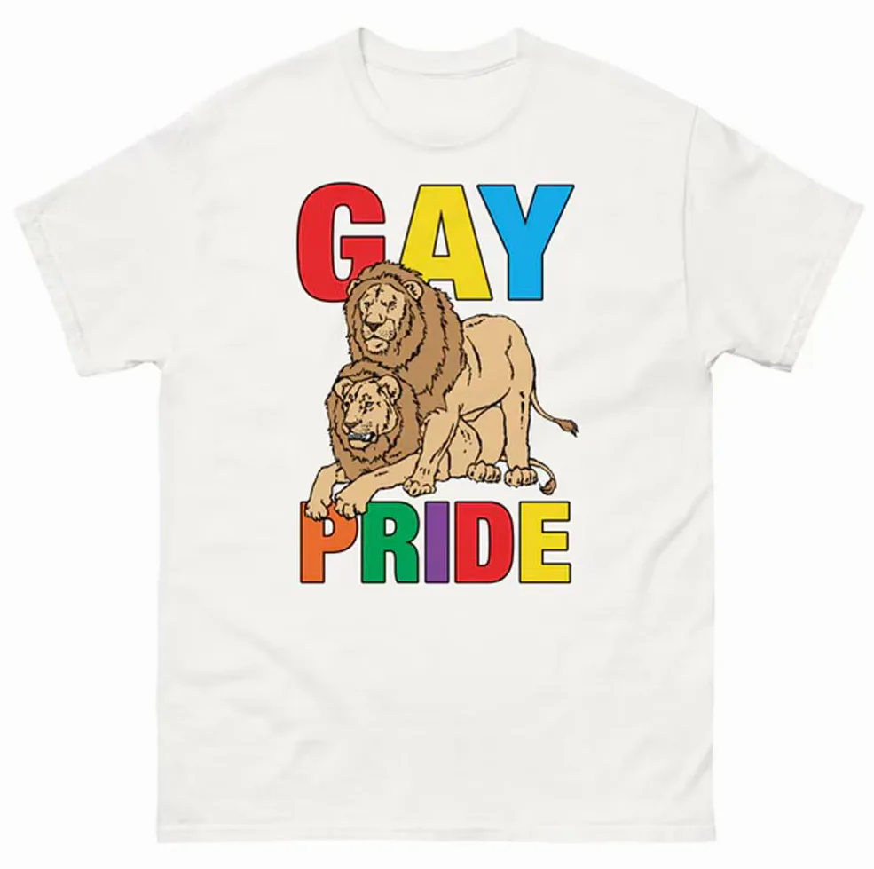 Gay Pride Lion Shirt – LGBTQ Funny Design Gay Pride Lion Shirt – LGBTQ Funny Design