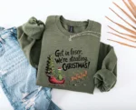 Get in Loser We're Stealing Christmas Sweatshirt