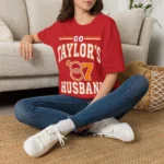 Go Taylor's Husband 87 — Kansas City Football Shirt