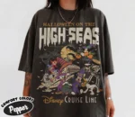 Halloween on the High Seas Mickey Cruise Vacation Shirt