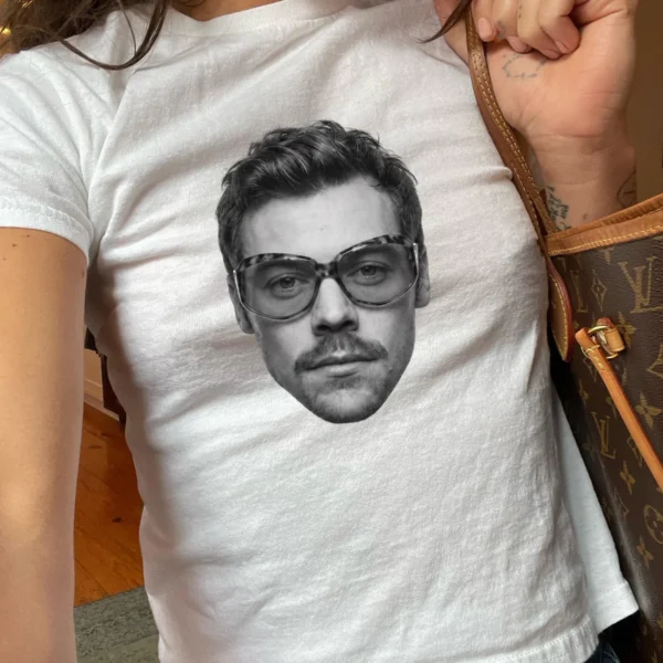 Harry Styles Portrait Baby Tee Shirt