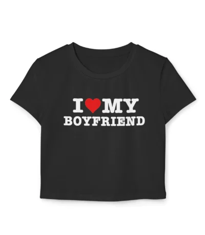 I Love My Boyfriend Trinity Rodman Viral Baby Tee