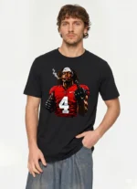 Jeremiah Smith Flipping Off Attitude Football Shirt
