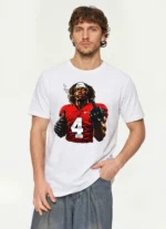 Jeremiah Smith Flipping Off Attitude Football Shirt