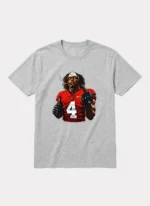 Jeremiah Smith Flipping Off Attitude Football Shirt
