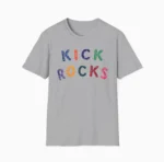 "Kick Rocks" Shirt — Y2K Kidcore Apparel
