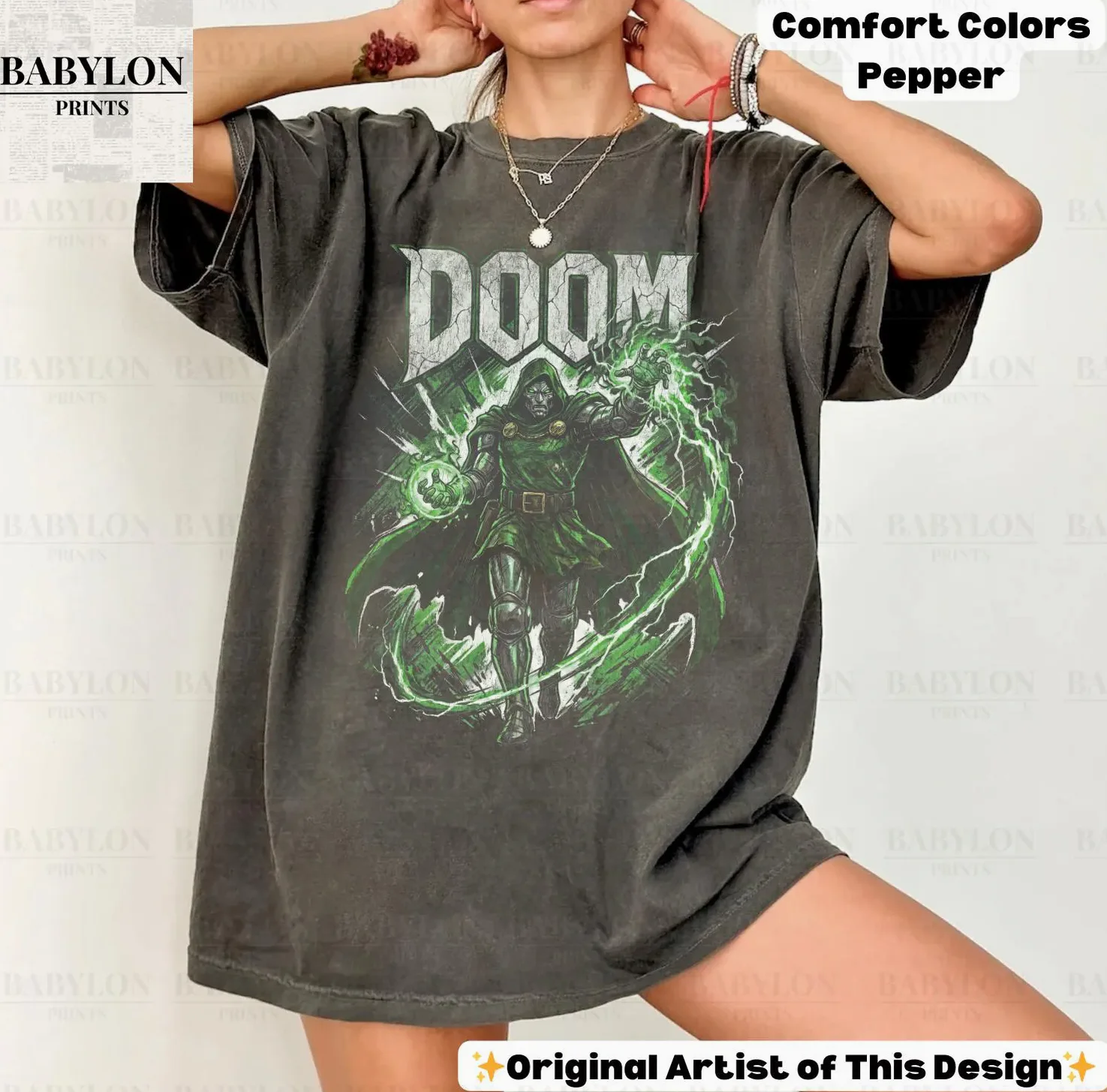 Kneel before Doom — Doctor Doom Shirt Kneel before Doom — Doctor Doom Shirt