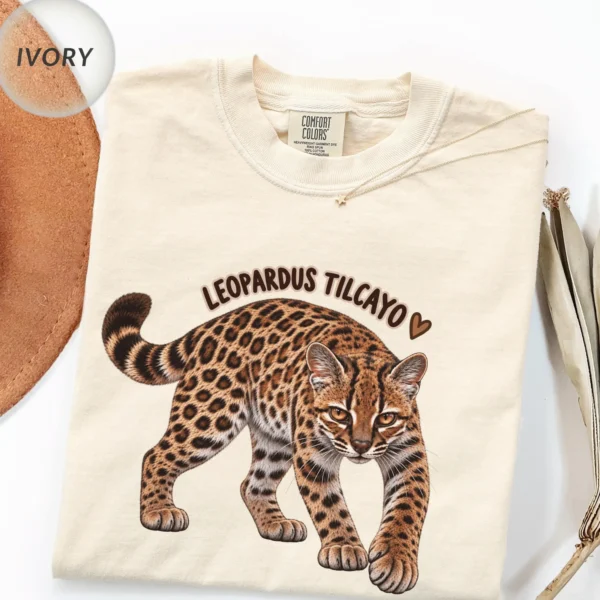Leopardus Tilcayo Shirt - Rare Jungle Cat Discovery