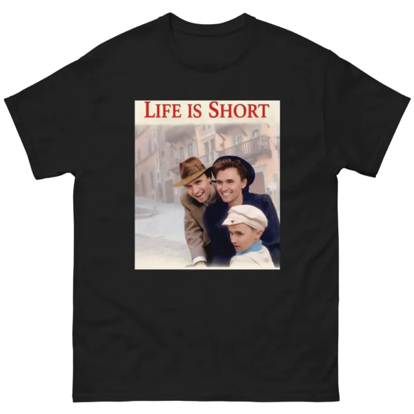 Life Is Short Shirt — Timeless Cotton