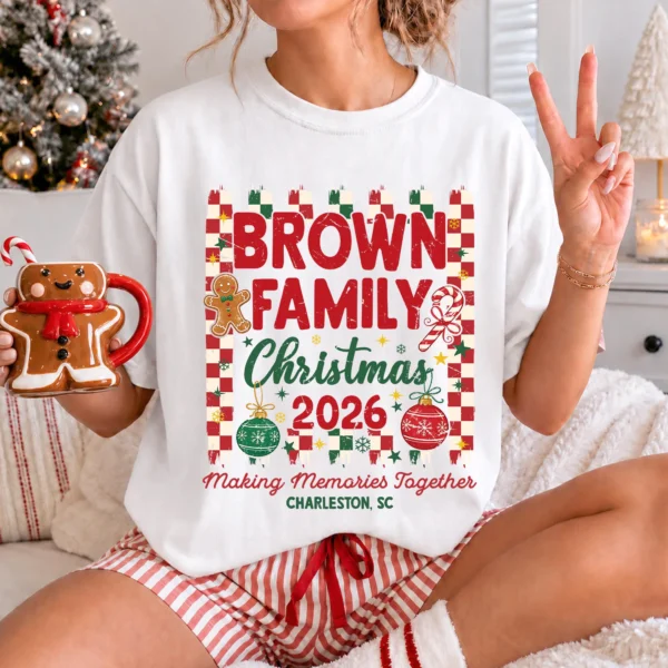 Making Memories Together Family Christmas 2026 Shirt
