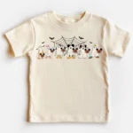 Mickey Ghost Retro Halloween Disneyland Family Shirt