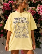 Midnight Margaritas Practical Magic Women's Halloween Shirt