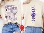 Midnight Margaritas Retro Halloween Movie Shirt
