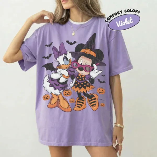 Minnie & Daisy Spooky Halloween Shirt