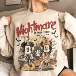 Nightmare On Main Street Mickey Skeleton Shirt